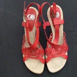 GB heeled sandals